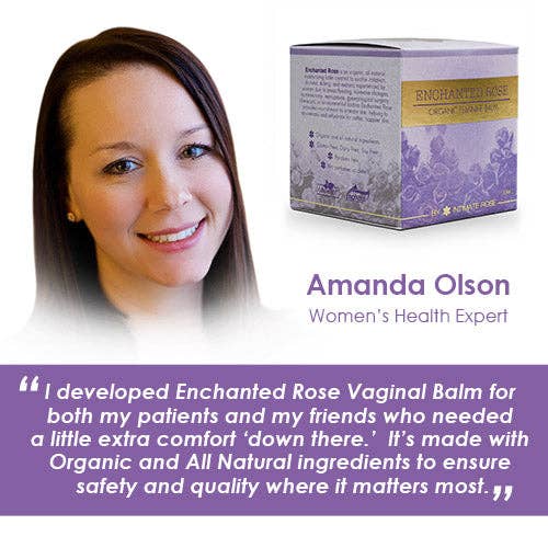 Enchanted Rose Natural Vaginal Moisturizer - Organic Vaginal