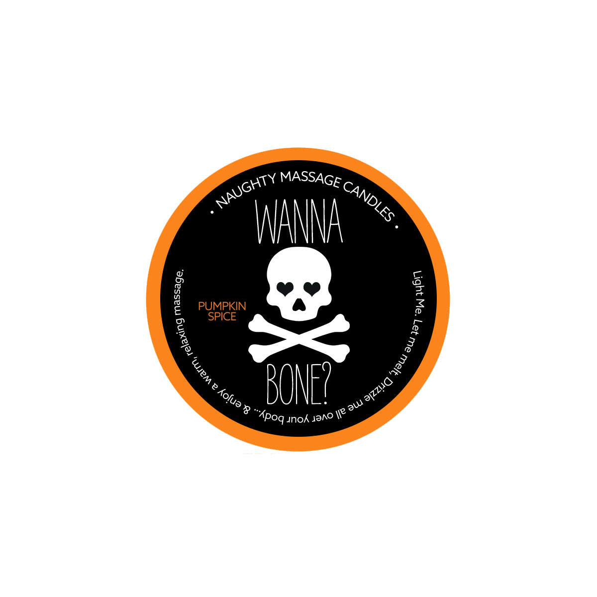 Wanna Bone Pumpkin Spice Massage Candle