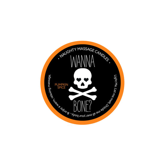 Wanna Bone Pumpkin Spice Massage Candle