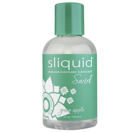 Swirl Flavored Lube- Green Apple