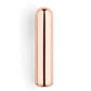 The bullet vibrator from le wand is shows in rose gold