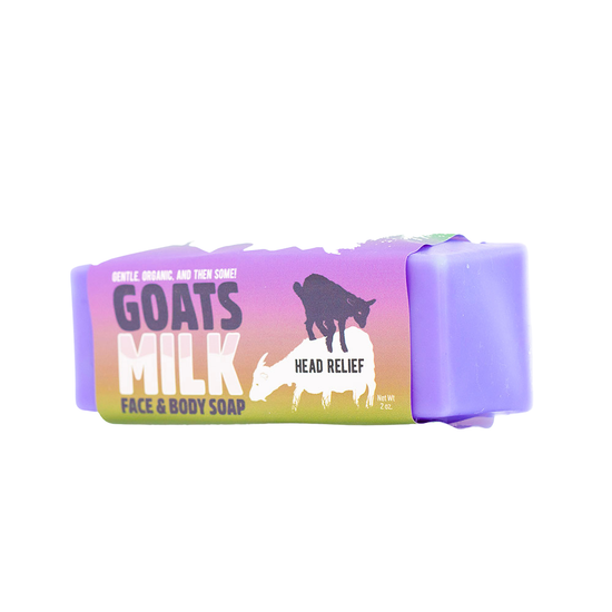 Goats Milk Soap Bar - Head Relief