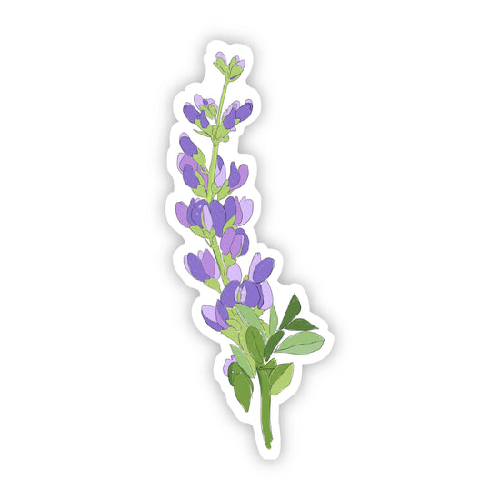 Purple Flower Sticker